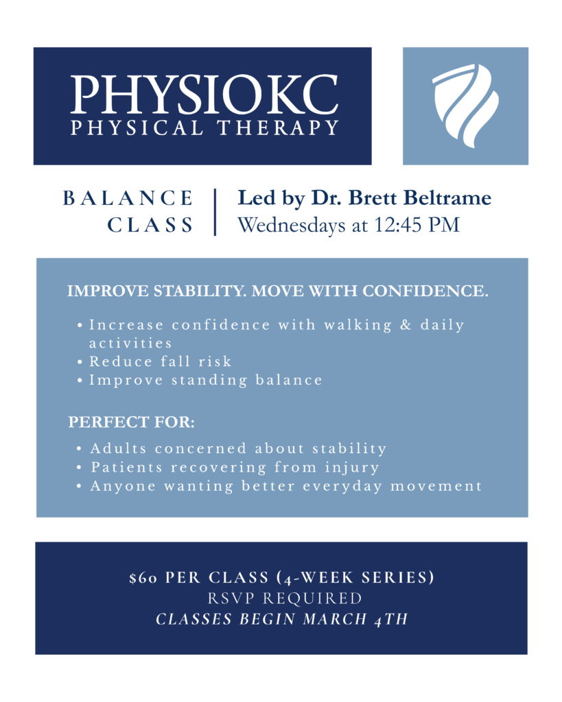 PhysioKC Balance Class