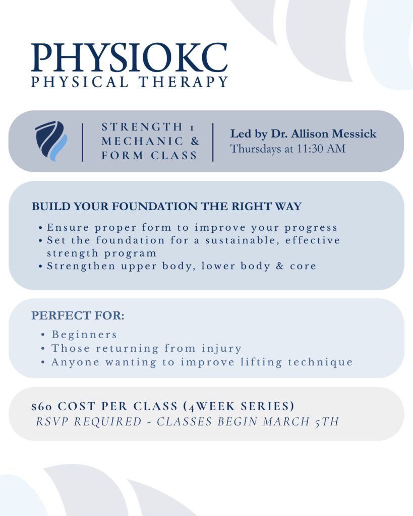 STRENGTH
MECHANIC &
FORM CLASS